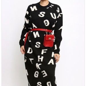 Alphabet dress